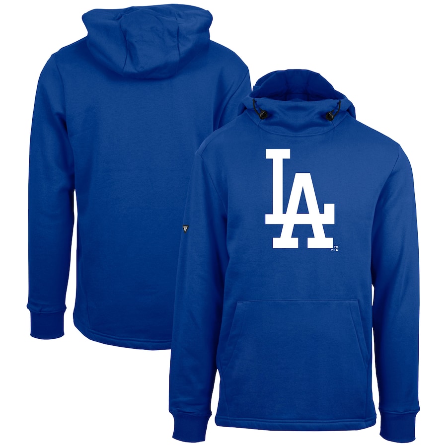 Men's Los Angeles Dodgers Levelwear Royal Shift Sportswear Core Logo Pullover Hoodie Men's Los Angeles Dodgers Levelwear Royal Shift Sportswear Core Logo Pullover Hoodie