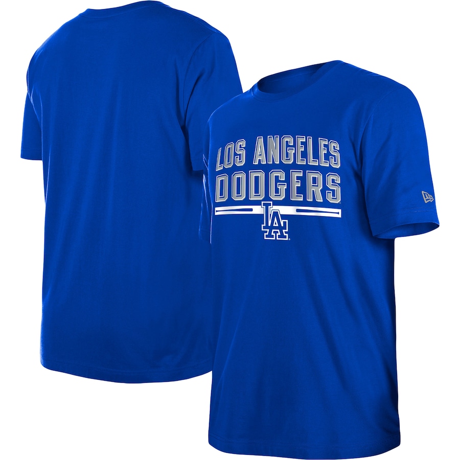 Men's Los Angeles Dodgers New Era Royal Batting Practice T-Shirt