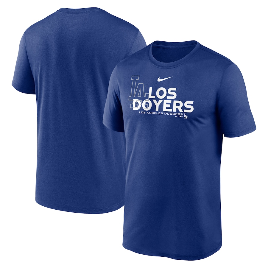 Men's Los Angeles Dodgers Nike Royal Local Rep Legend Performance T-Shirt Men's Los Angeles Dodgers Nike Royal Local Rep Legend Performance T-Shirt