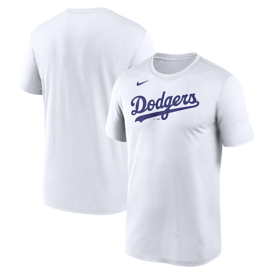 Men's Los Angeles Dodgers Nike White New Legend Wordmark T-Shirt Men's Los Angeles Dodgers Nike White New Legend Wordmark T-Shirt