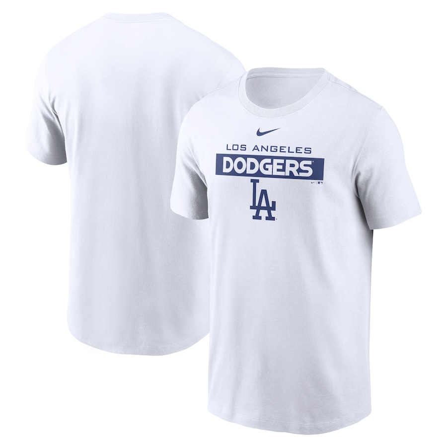 Men's Los Angeles Dodgers Nike White Team T-Shirt