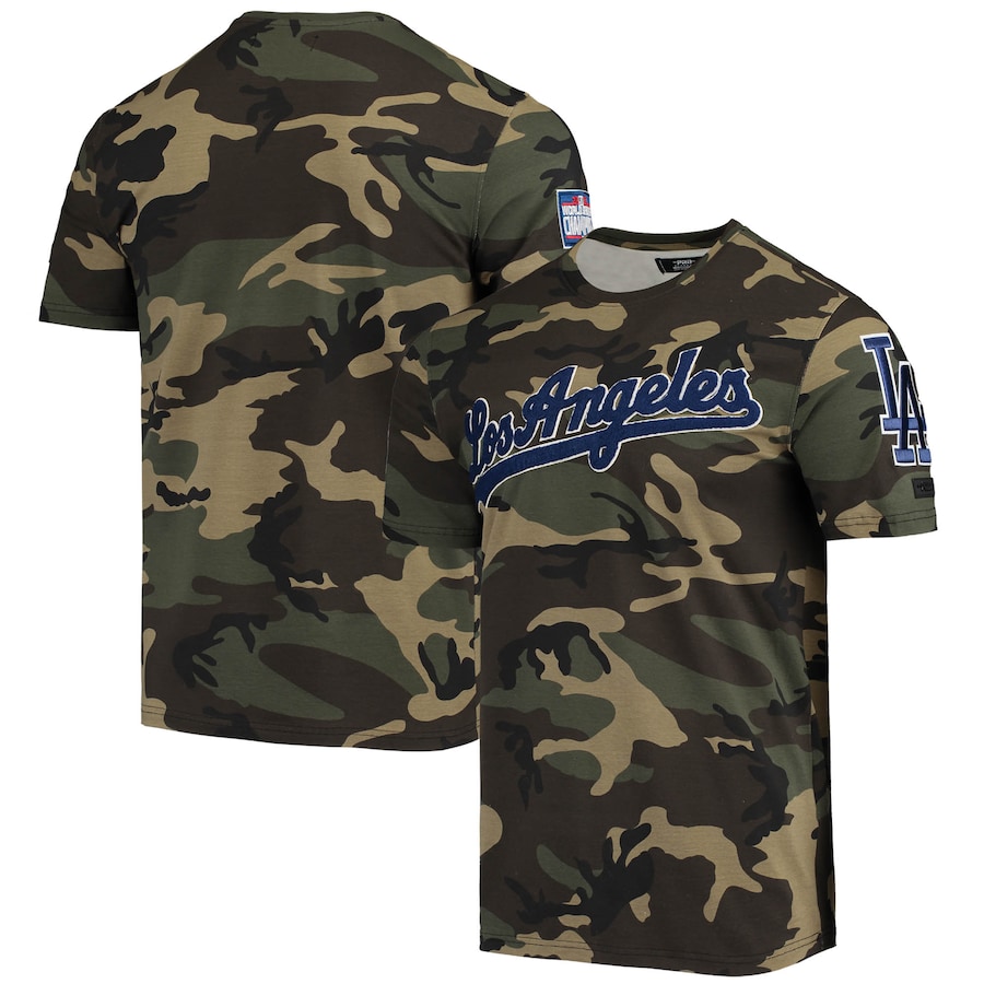 Men's Los Angeles Dodgers Pro Standard Camo Team T-Shirt