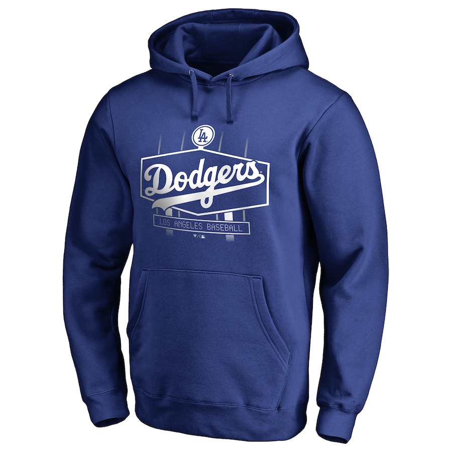 Men's Los Angeles Dodgers Royal Hometown Collection Scoreboard Pullover Hoodie Men's Los Angeles Dodgers Royal Hometown Collection Scoreboard Pullover Hoodie