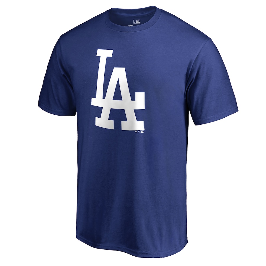 Men's Los Angeles Dodgers Royal Team Color Primary Logo 2 T-Shirt Men's Los Angeles Dodgers Royal Team Color Primary Logo 2 T-Shirt
