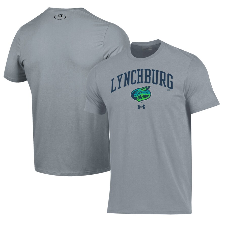 Men's Lynchburg Hillcats Under Armour Gray Performance T-Shirt