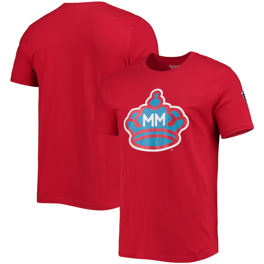 Men's Miami Marlins New Era Red City Connect T-Shirt