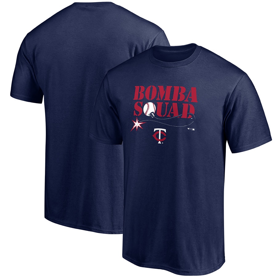 Men's Minnesota Twins Navy Local T-Shirt Men's Minnesota Twins Navy Local T-Shirt