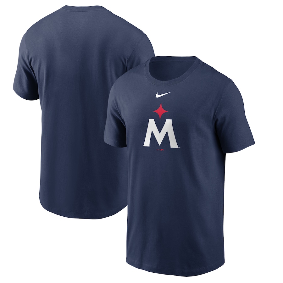 Men's Minnesota Twins Nike Navy 2023 Large Logo Legend T-Shirt