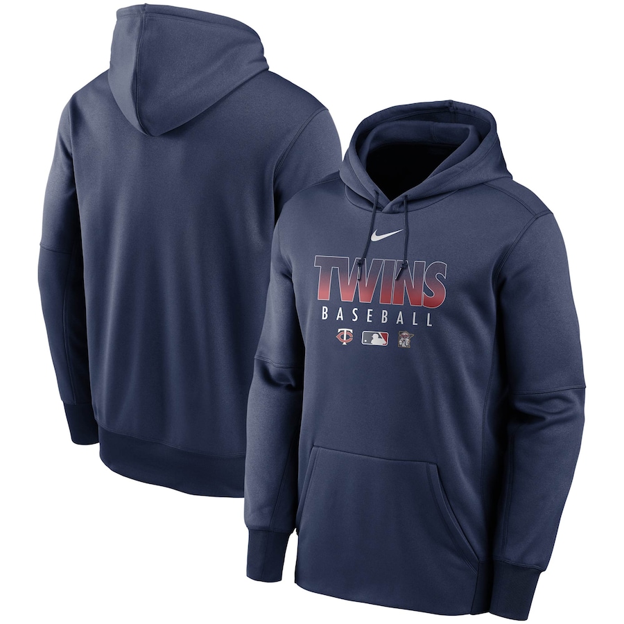 Men's Minnesota Twins Nike Navy Authentic Collection Therma Performance Pullover Hoodie Men's Minnesota Twins Nike Navy Authentic Collection Therma Performance Pullover Hoodie