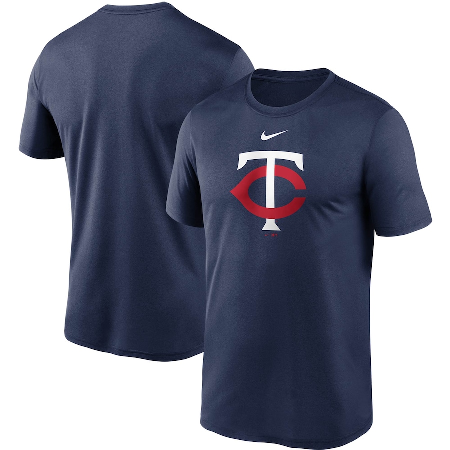 Men's Minnesota Twins Nike Navy Large Logo Legend Performance T-Shirt Men's Minnesota Twins Nike Navy Large Logo Legend Performance T-Shirt