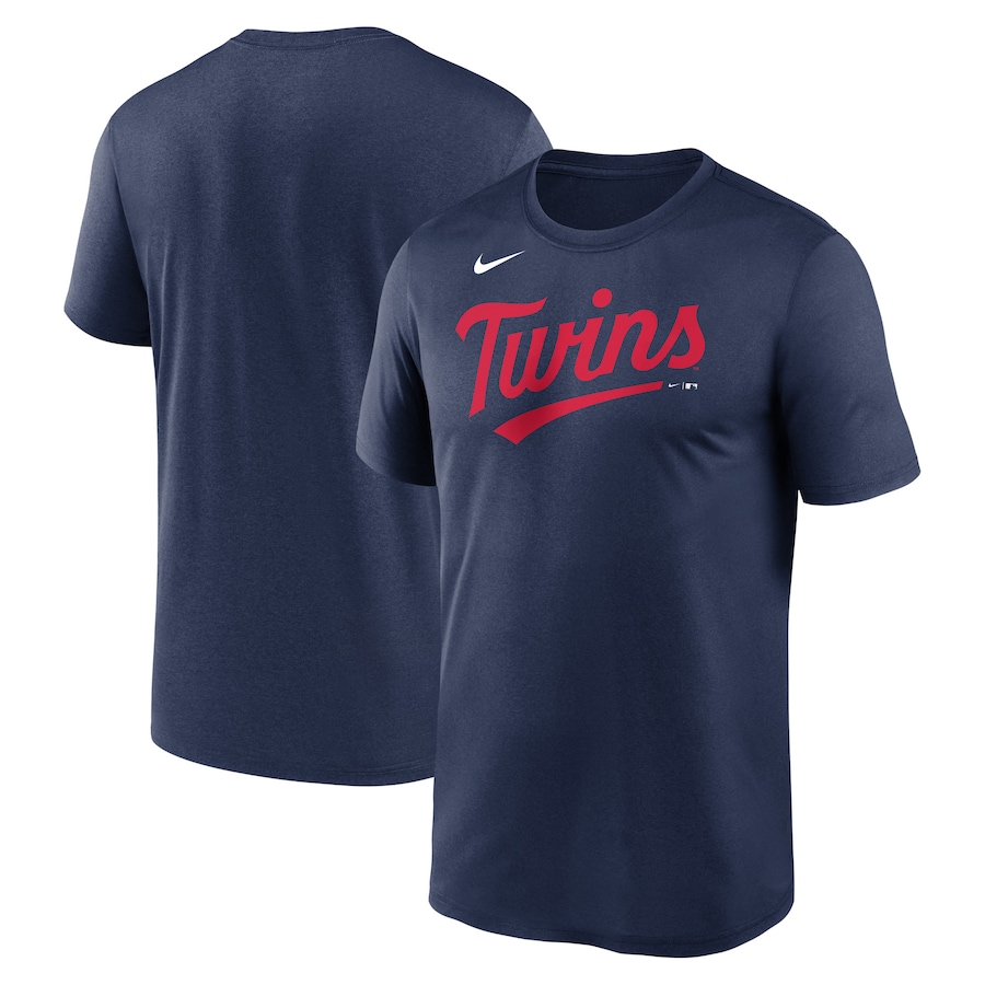 Men's Minnesota Twins Nike Navy New Legend Wordmark T-Shirt