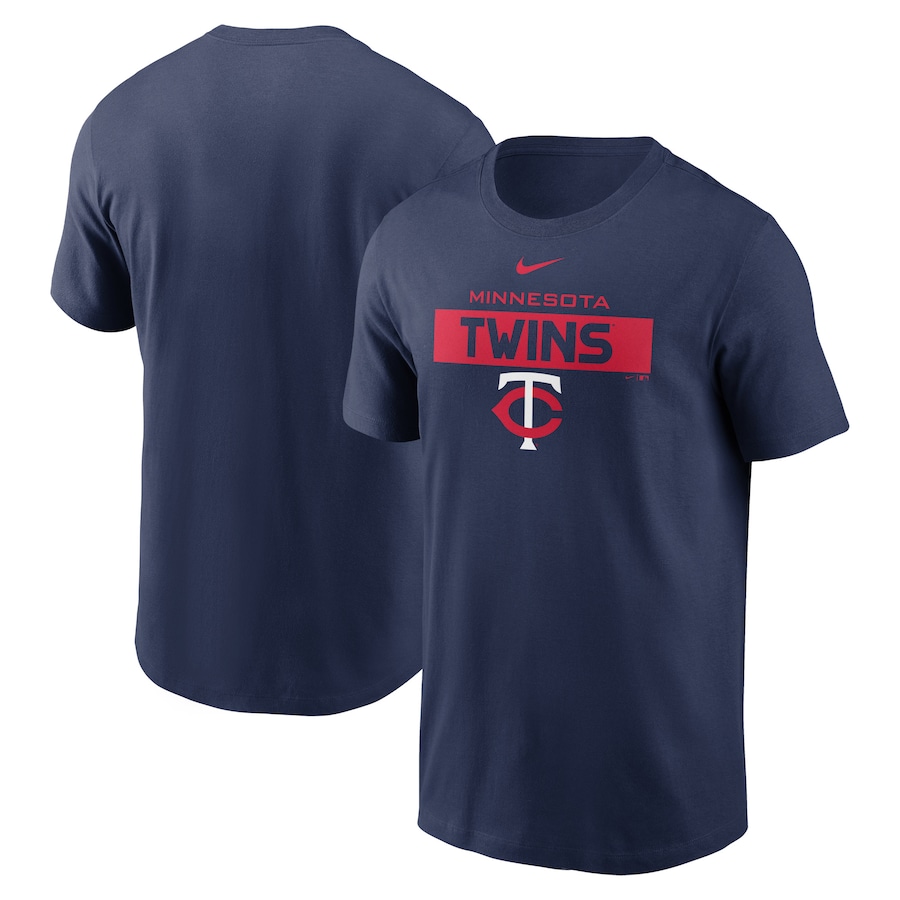 Men's Minnesota Twins Nike Navy Team T-Shirt Men's Minnesota Twins Nike Navy Team T-Shirt