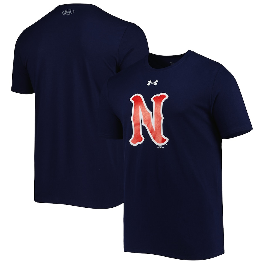 Men's Nashville Sounds Under Armour Navy Wordmark T-Shirt Men's Nashville Sounds Under Armour Navy Wordmark T-Shirt