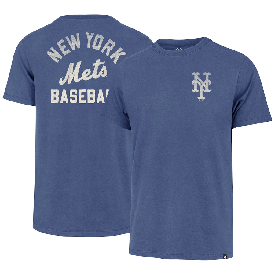 Men's New York Mets '47 Royal Turn Back Franklin T-Shirt Men's New York Mets '47 Royal Turn Back Franklin T-Shirt