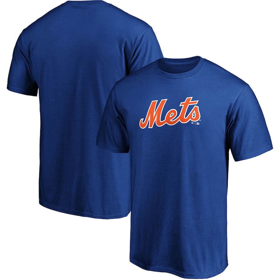 Men's New York Mets Royal Official Wordmark T-Shirt
