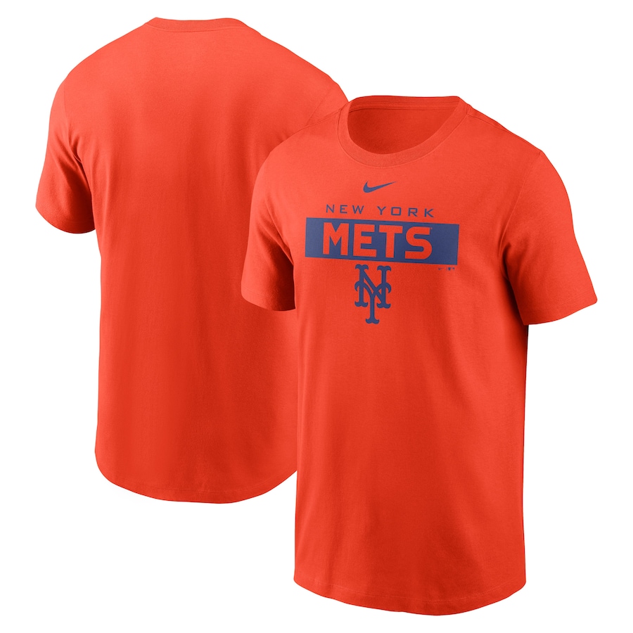 Men's New York Mets Nike Orange Team T-Shirt Men's New York Mets Nike Orange Team T-Shirt