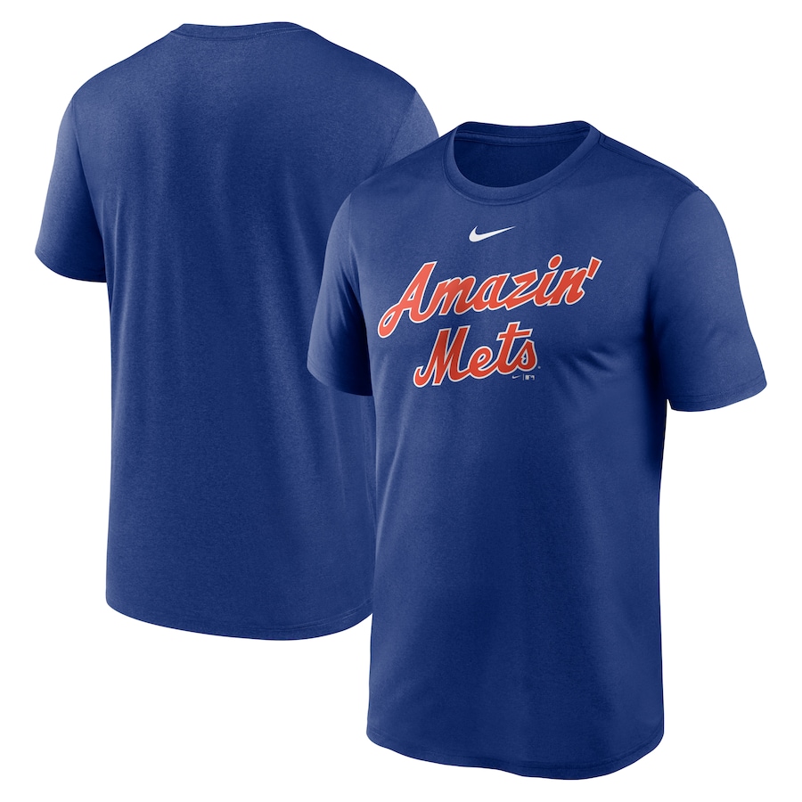 Men's New York Mets Nike Royal Local Club Rep Performance T-Shirt Men's New York Mets Nike Royal Local Club Rep Performance T-Shirt