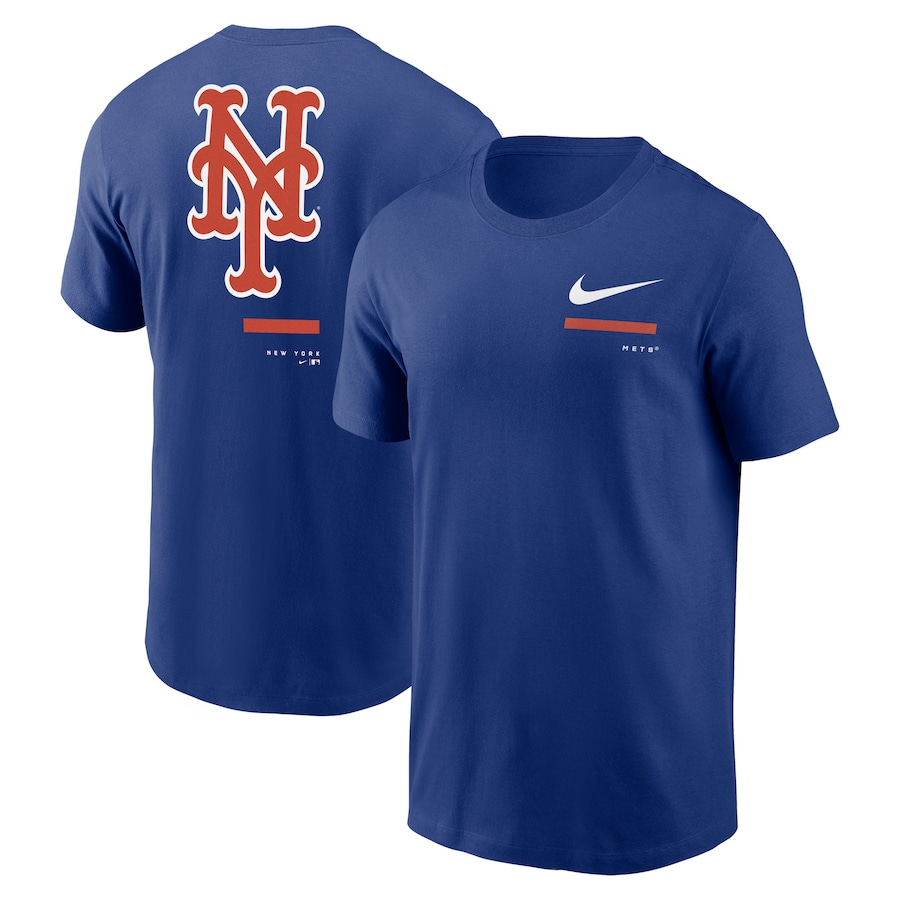 Men's New York Mets Nike Royal Over the Shoulder T-Shirt