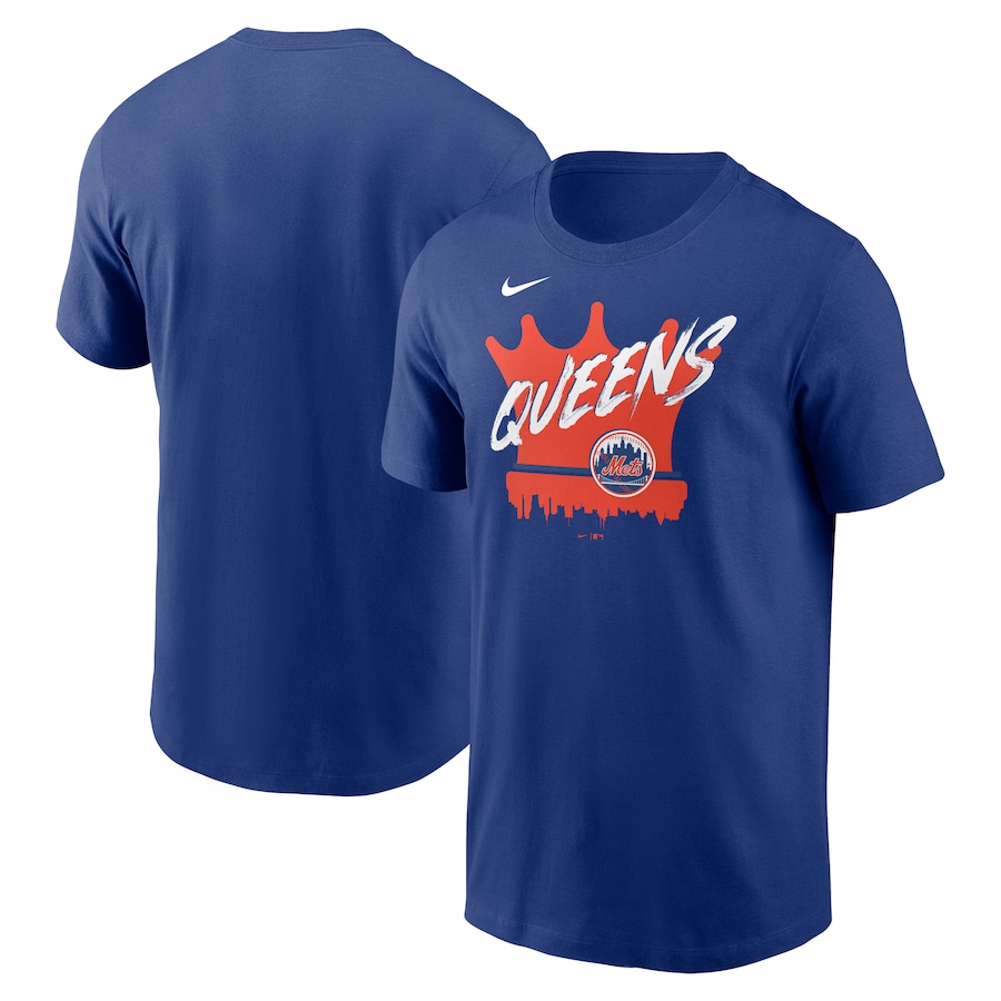 Men's New York Mets Nike Royal Queens Local Team T-Shirt