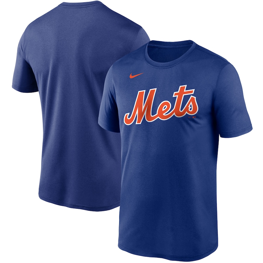 Men's New York Mets Nike Royal Wordmark Legend T-Shirt Men's New York Mets Nike Royal Wordmark Legend T-Shirt