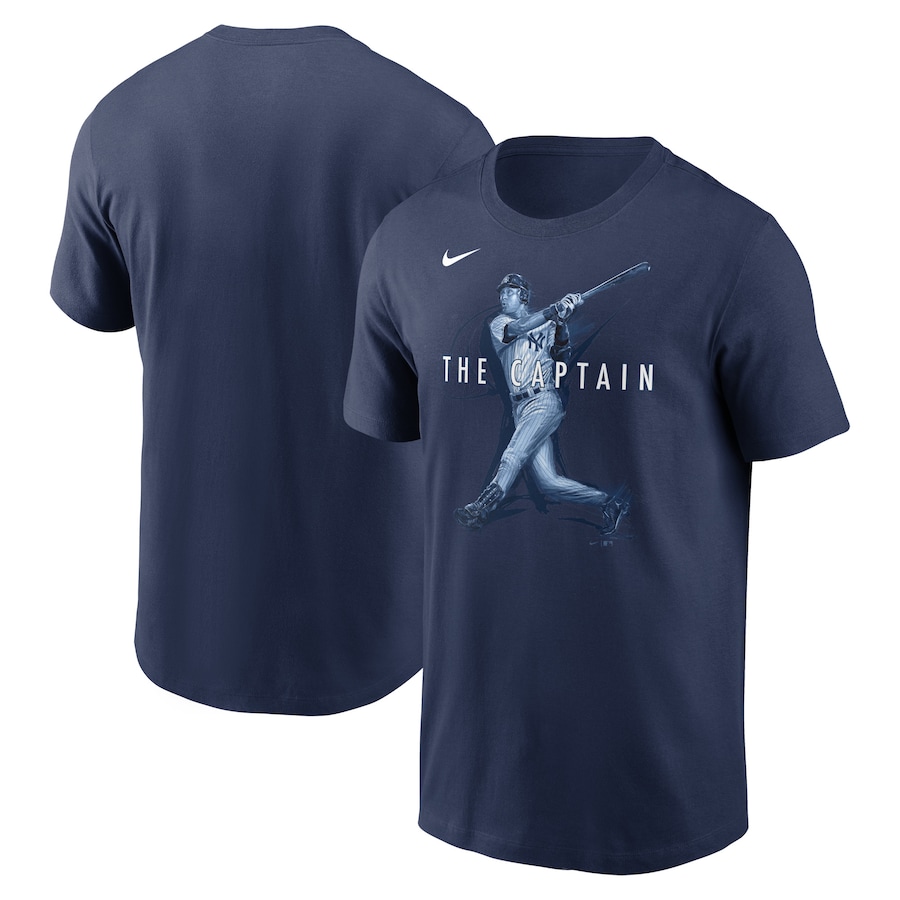 Men's New York Yankees Derek Jeter Nike Navy The Captain Locker Room T-Shirt Men's New York Yankees Derek Jeter Nike Navy The Captain Locker Room T-Shirt