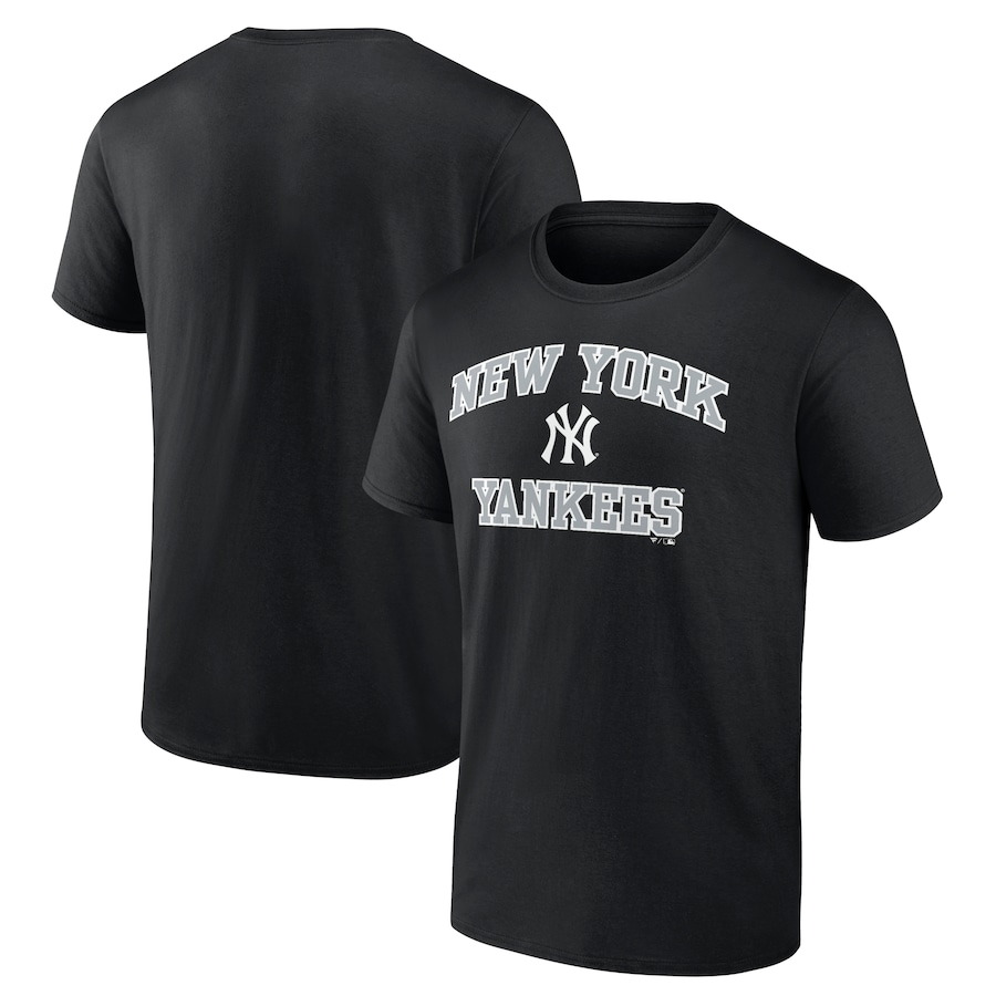 Men's New York Yankees Black Heart and Soul T-Shirt