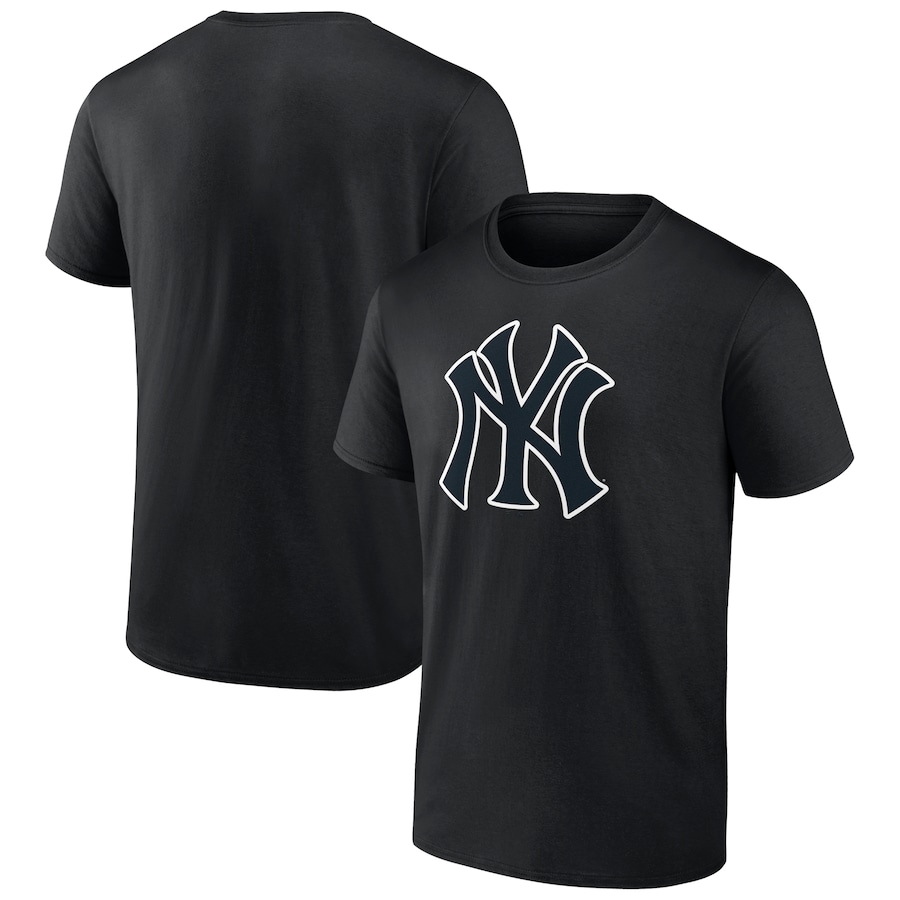Men's New York Yankees Black Rough Diamond T-Shirt