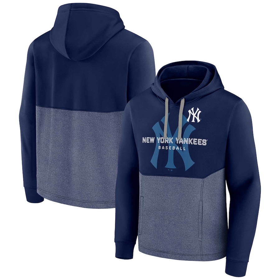 Men's New York Yankees Navy Call the Shots Pullover Hoodie Men's New York Yankees Navy Call the Shots Pullover Hoodie
