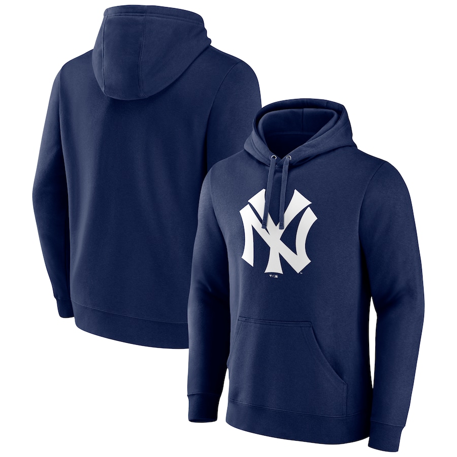 Men's New York Yankees Navy Cooperstown Collection Pullover Hoodie Men's New York Yankees Navy Cooperstown Collection Pullover Hoodie