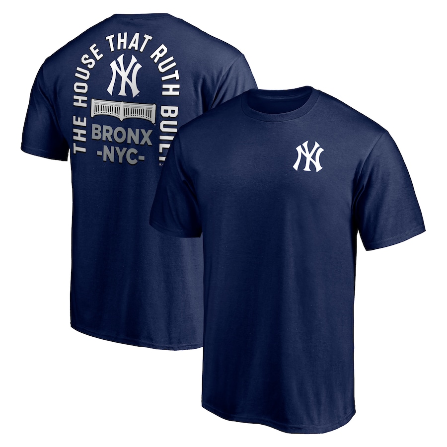 Men's New York Yankees Navy Team Hometown Collection Ruth's House T-Shirt