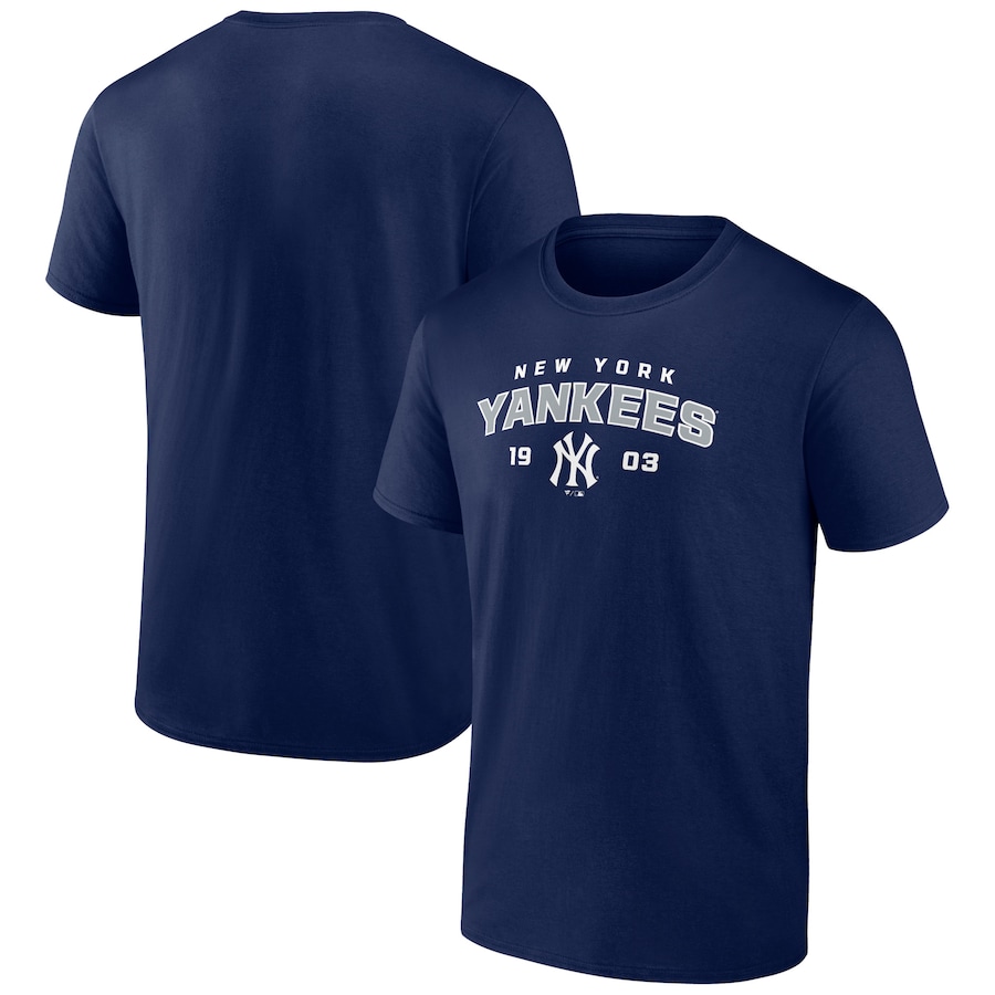 Men's New York Yankees Navy Team Rebel T-Shirt
