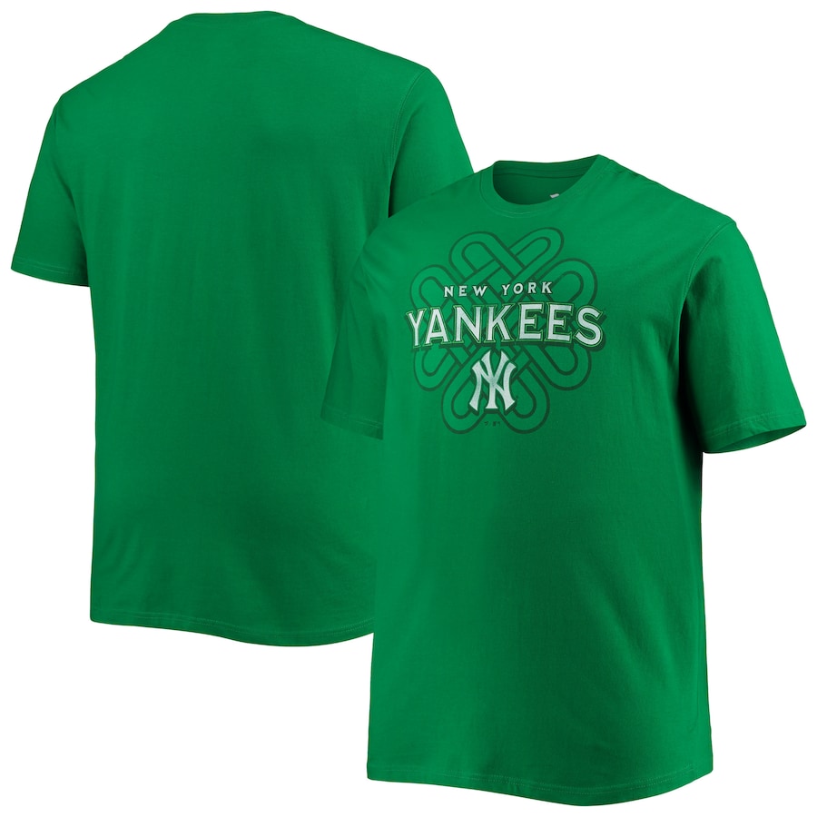 Men's New York Yankees Kelly Green Celtic T-Shirt