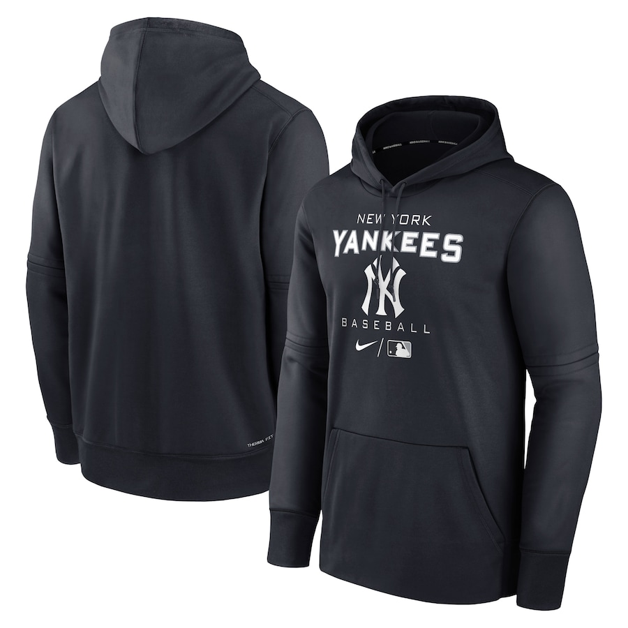 Men's New York Yankees Nike Navy Authentic Collection Performance Hoodie Men's New York Yankees Nike Navy Authentic Collection Performance Hoodie