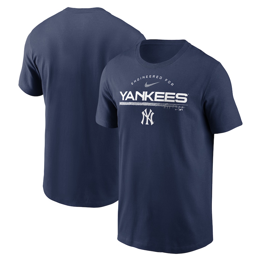 Men's New York Yankees Nike Navy Team Engineered Performance T-Shirt Men's New York Yankees Nike Navy Team Engineered Performance T-Shirt