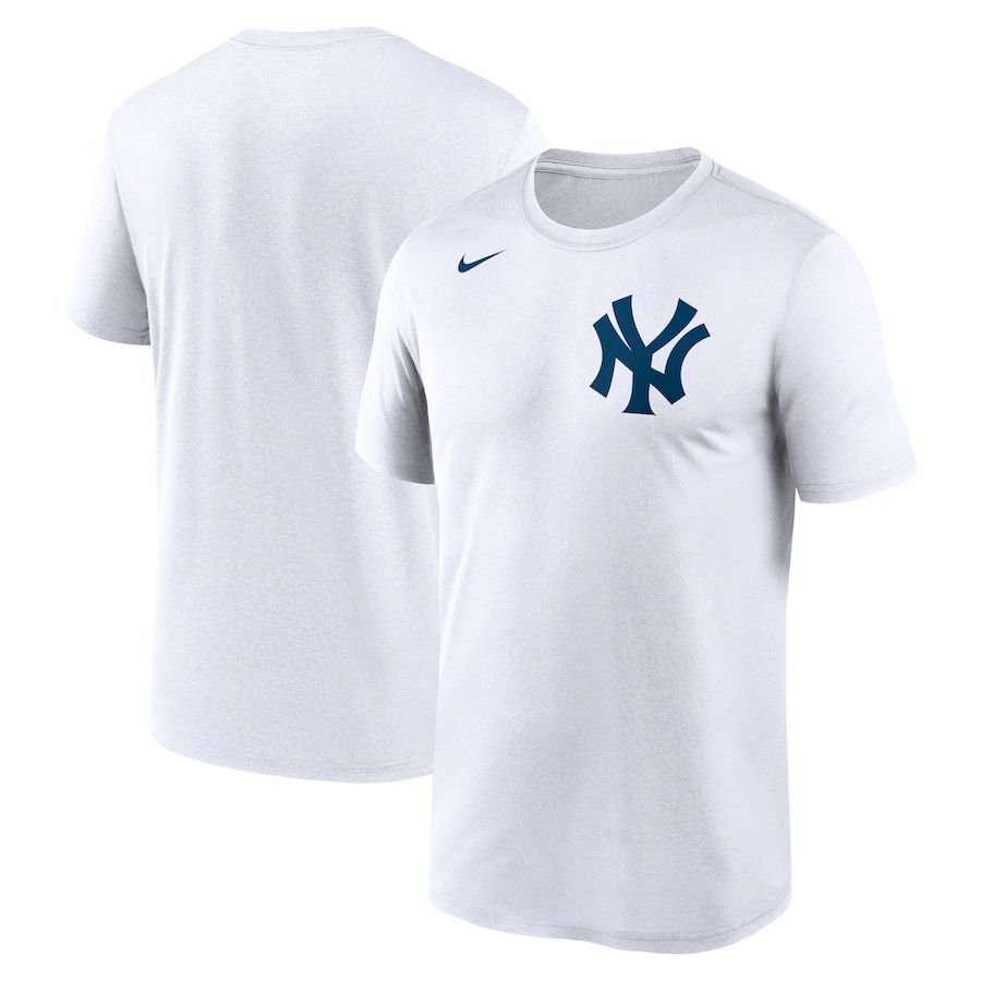 Men's New York Yankees Nike White New Legend Wordmark T-Shirt