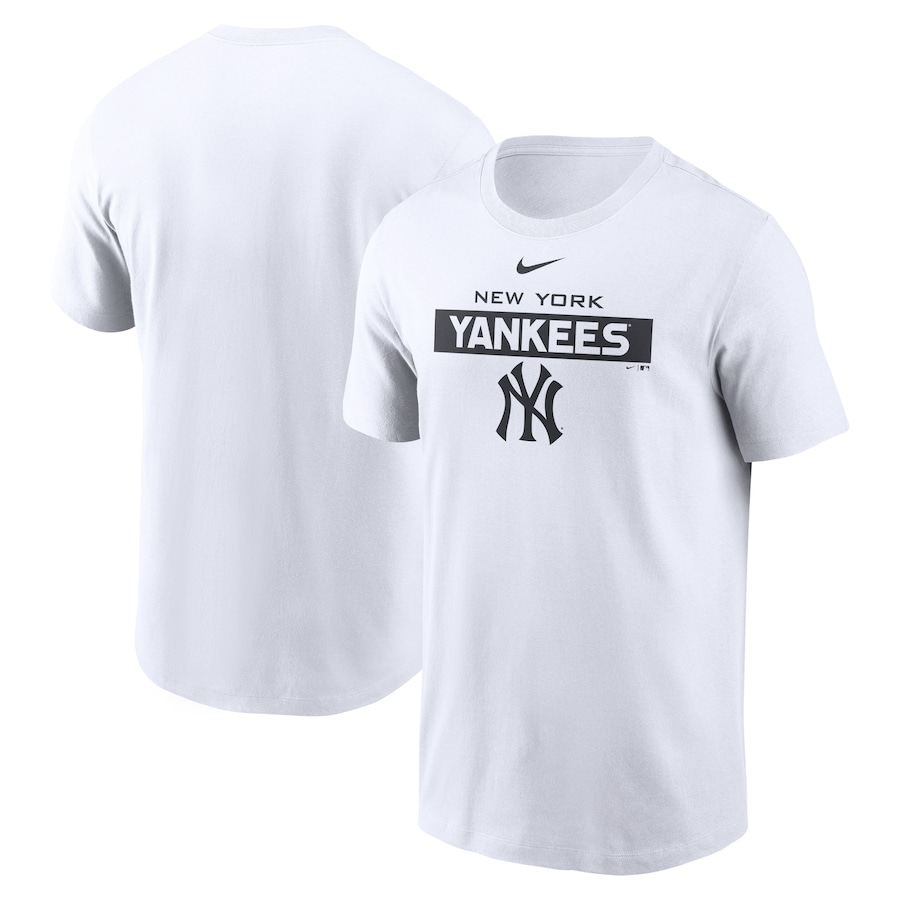 Men's New York Yankees Nike White Team T-Shirt Men's New York Yankees Nike White Team T-Shirt