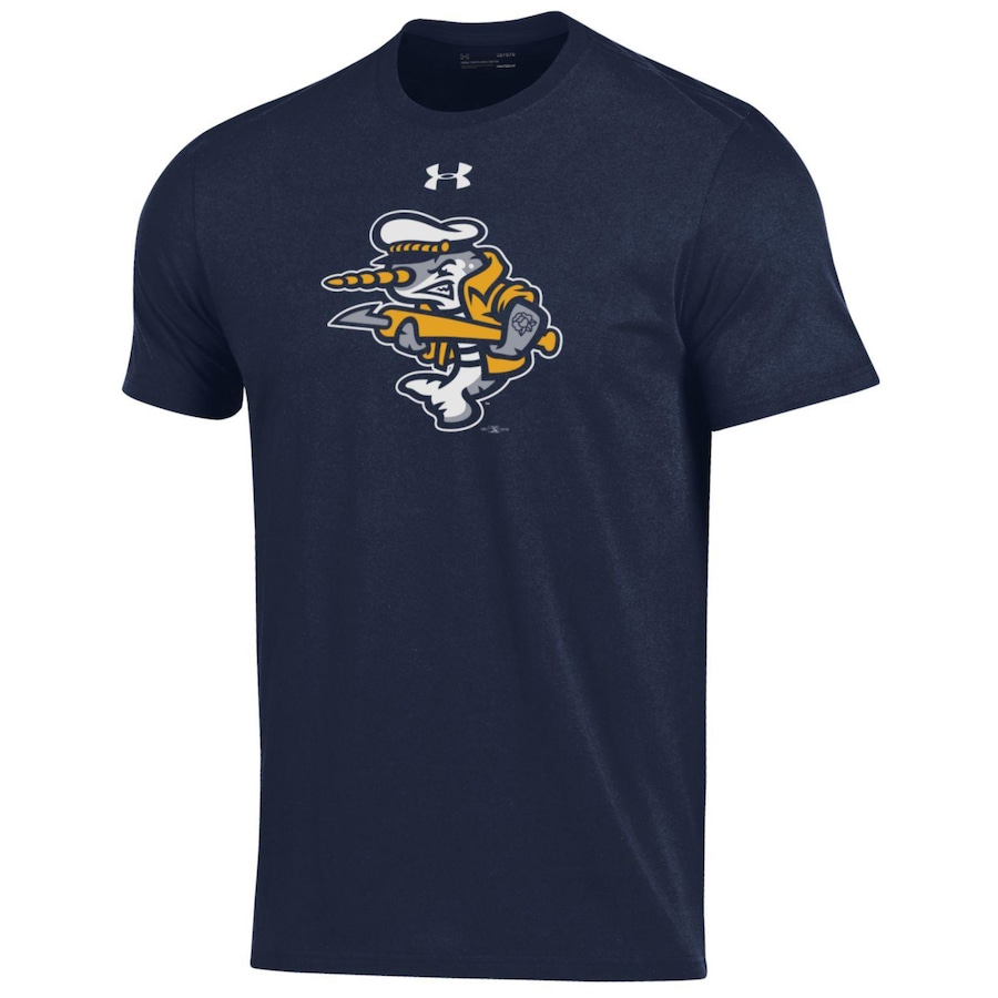 Men's Norwich Sea Unicorns Under Armour Navy T-Shirt