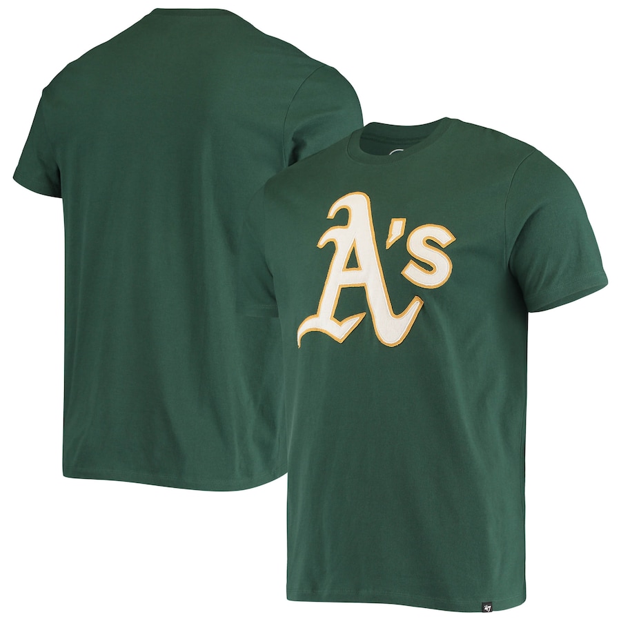 Men's Oakland Athletics '47 Green Knockout Field T-Shirt