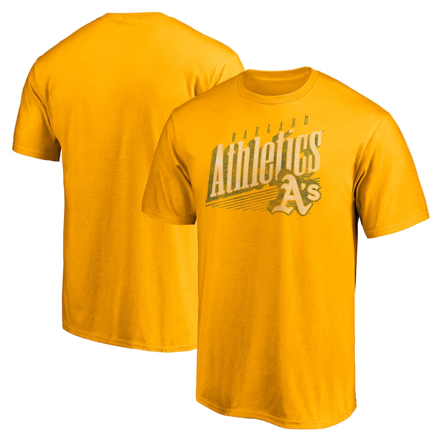 Men's Oakland Athletics Gold Winning Streak T-Shirt