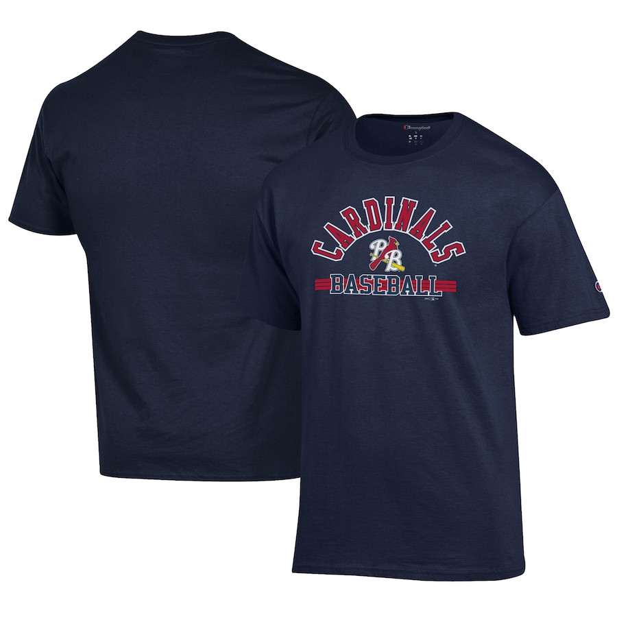 Men's Palm Beach Cardinals Champion Navy Jersey T-Shirt Men's Palm Beach Cardinals Champion Navy Jersey T-Shirt