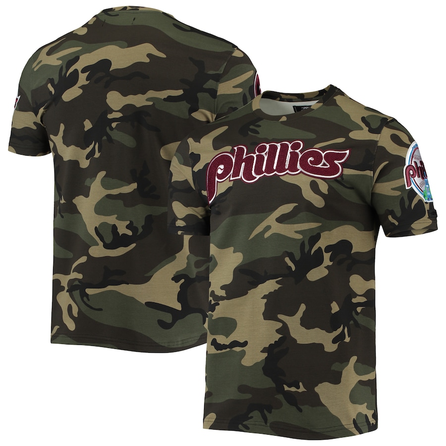Men's Philadelphia Phillies Pro Standard Camo Team T-Shirt