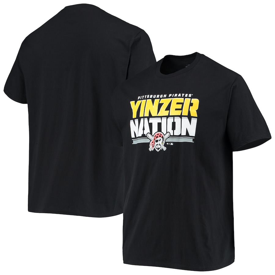 Men's Pittsburgh Pirates Black Yinzburgh T-Shirt