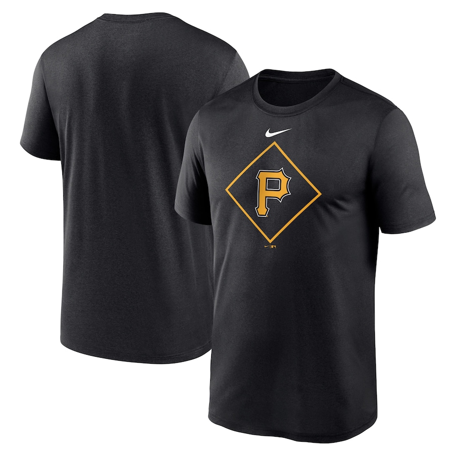 Men's Pittsburgh Pirates Nike Black Legend Icon Performance T-Shirt