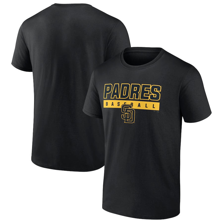 Men's San Diego Padres Black In The Mitt T-Shirt