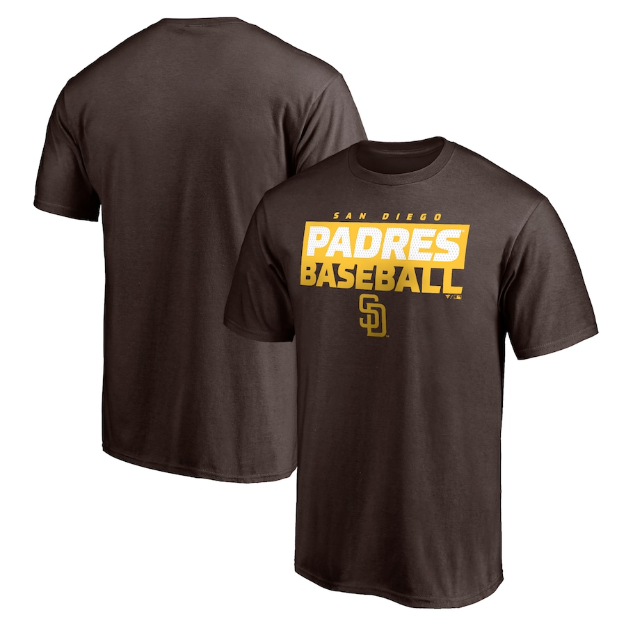 Men's San Diego Padres Brown Gain Ground T-Shirt