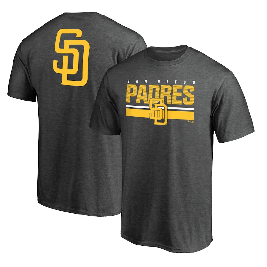 Men's San Diego Padres Charcoal Team End Game T-Shirt