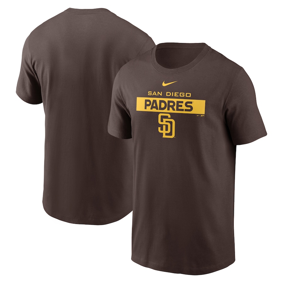 Men's San Diego Padres Nike Brown Team T-Shirt