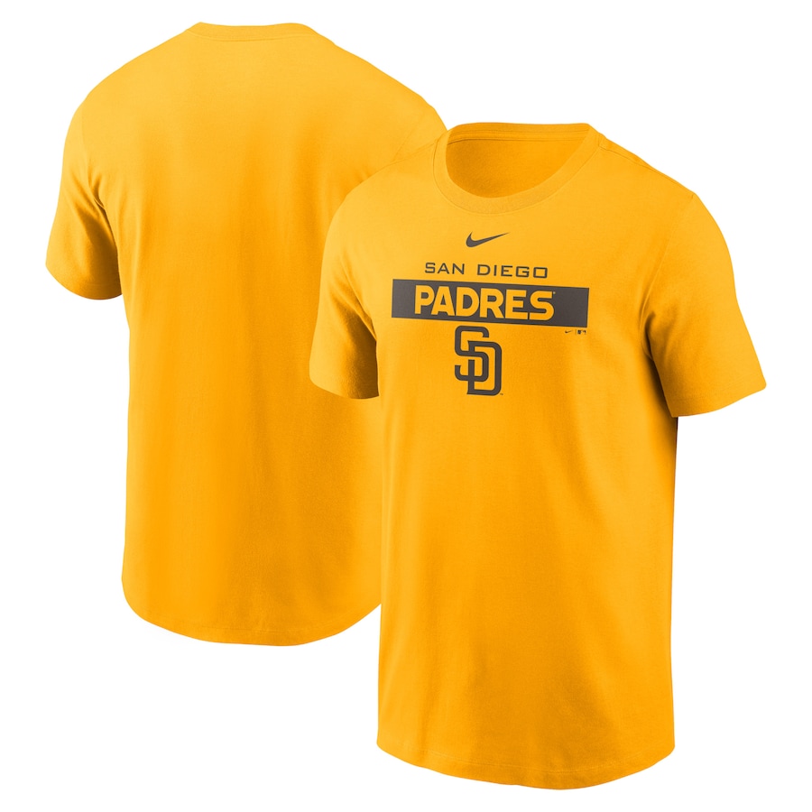Men's San Diego Padres Nike Gold Team T-Shirt
