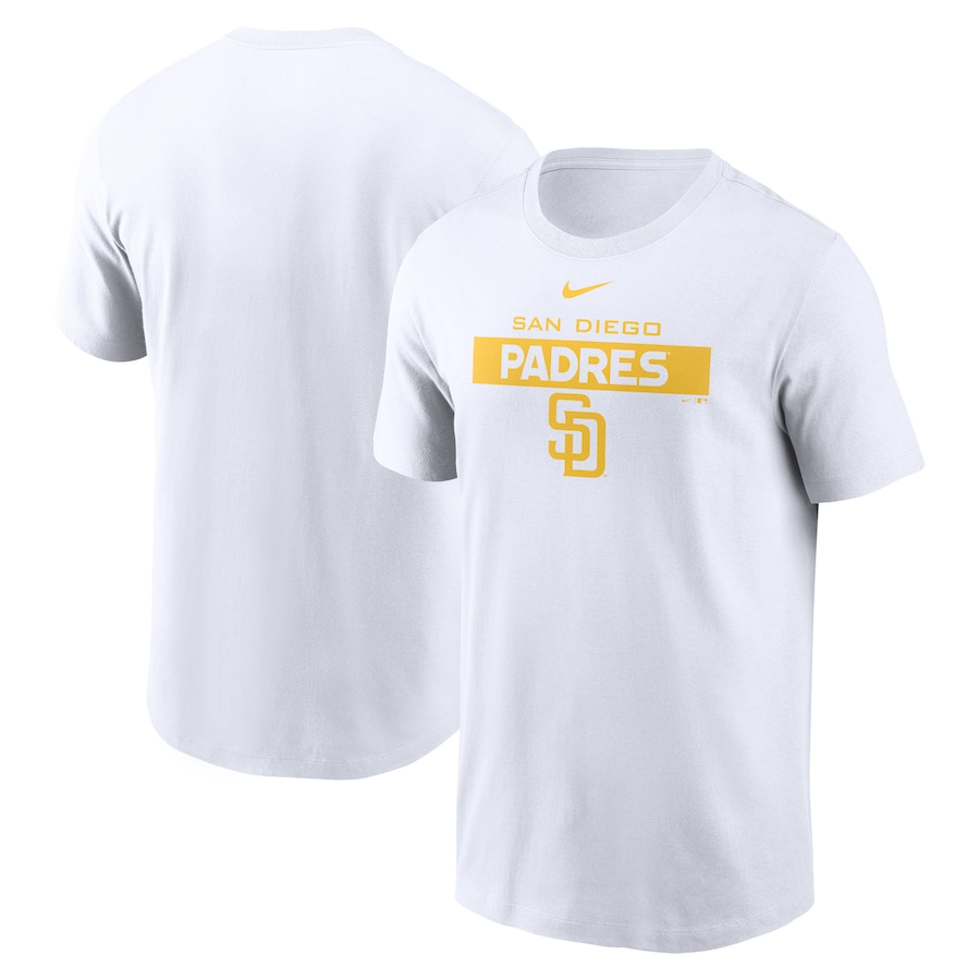Men's San Diego Padres Nike White Team T-Shirt