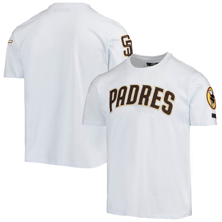 Men's San Diego Padres Pro Standard White Team Logo T-Shirt